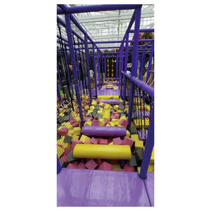 Circuito de Obstáculos Ninja Warrior, Super Circuito de Obstáculos <span class=keywords><strong>para</strong></span> Niños, Equipo de Juegos <span class=keywords><strong>para</strong></span> Interiores y Exteriores, Gimnasio Infantil - Product Image 5