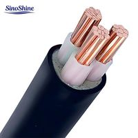 Cable de Alimentación de Bajo Voltaje de Cobre SinoShine de China para Construcción Industrial, Aislamiento XLPE, Revestimiento de PVC, Venta al por Mayor