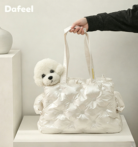 Classic Square Solid Soft Polyester Waterproof Eco-Friendly Pet Tote Sling Bag Cute Portable Outdoor Travel Carrier for <b>Cats</b> - Product Image 5