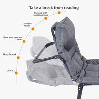 Lit de camping pliable en fer, chaise longue d'extérieur portable et inclinable pour le camping, les voyages et la plage