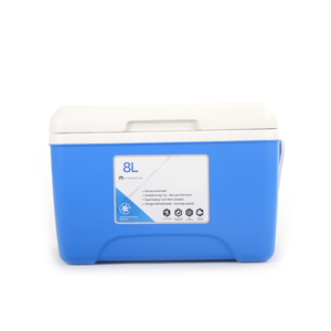 Thiết kế mới kbks 8L y tế mát hộp 8L xách tay <span class=keywords><strong>vaccine</strong></span> máu phòng thí nghiệm mẫu vật Giao thông vận tải Ice <span class=keywords><strong>Cooler</strong></span> - Product Image 1