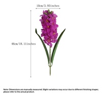Fleurs artificielles, 30 têtes de jacinthe, fleurs artificielles au toucher doux, en caoutchouc souple, imprimées en 3D, décoration de la maison, mariage, Saint-Valentin