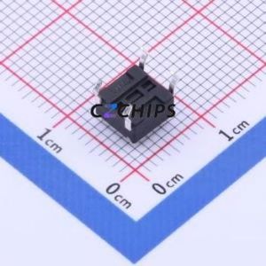 K2-1102DP-B3SW-04 Tactile Switch Through hole Component (THT)-4P,6x6mm Switch 1.8N Through Hole 6mm 6mm - Product Image 2