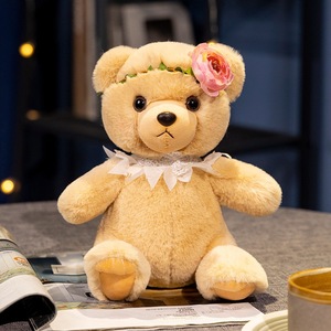 Nuovo cesto posteriore di ghirlande coniglio peluche simpatico orso Pacify bambola dei cartoni animati peluche bamboline imbottite cuscino portachiavi per bambini regalo - Product Image 4