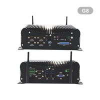 PC de placa base industrial sin ventilador de aleación de aluminio con RAM 4G 8G 16G 32G computadora para quiosco
