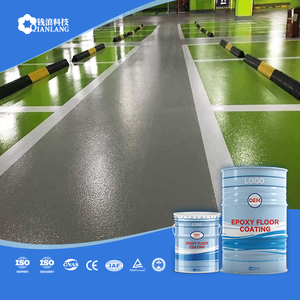 الأكثر مبيعاً إيبوكسي مقاوم للرطوبة الذاتي طلاء الأرضيات طلاء سائل مكون من اثنين - Product Image 1
