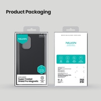 Nillkin pour OnePlus 15R / pour OnePlus Ace 6 / Ace 6T Étui Magnétique & Protection givrée Pro Cadre TPU Coque rigide en PC Couverture de luxe