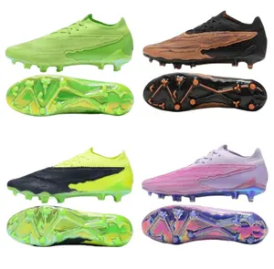 Arrivato low-top phantoms GX scarpe da calcio double waterproof full knitting FG soccer shoes