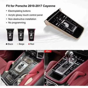 Center <b>Console</b> Gear Shift Panel Interior Decorative Accessories For Porsche Macan 2014-2021 For Porsche Panamera /Cayenne - Product Image 2