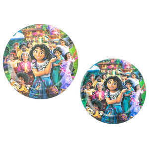 Fournitures de fête dessin animé <span class=keywords><strong>Encanto</strong></span>, ensemble de vaisselle de fête, joyeux anniversaire, décor à thème, ballons, fournitures de fête, Offre Spéciale - Product Image 4