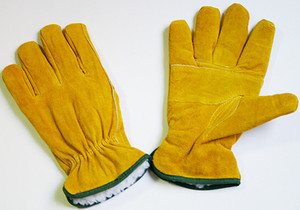 Suncend amarillo Badana guante - Product Image 3