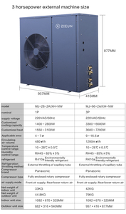 Zieun thiết kế đặc biệt liên tục nhiệt độ và độ ẩm điều hòa không khí cho xì gà phòng rượu vang hầm Thư Viện Bảo Tàng - Product Image 6