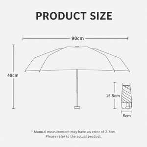 Sun Rain Parapluie Mini Pocket Manual Open Lightweight 142g Carbon Fiber UPF50 UV Protective Custom 5 Folding <b>Umbrella</b> With Logo - Product Image 2