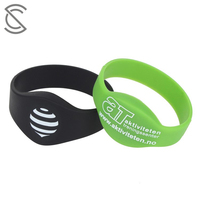 Braccialetto RFID in Silicone Tk4100 125Khz Riciclato, 100% Impermeabile e Riutilizzabile