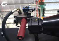 Presse plieuse servo-électro-hydraulique industrielle CNC de 6000 mm de longueur de pliage pour le pliage de tôles d'acier lourdes