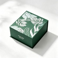 Boîte en carton rigide pliable avec fermeture magnétique, logo personnalisé, emballage recyclable pour vêtements et chaussures, vente en gros