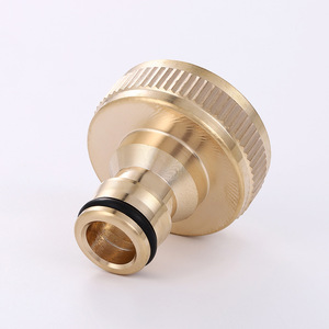 Conector Rápido de Cobre para Lavadora, Conexión de Agua de 1 Pulgada con Rosca Interna de 30mm de Diámetro Interior - Product Image 3