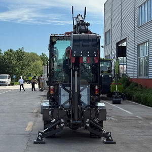 CE approved Backhoe <b>loader</b> with <b>low</b> noise, high efficiency and easy operation - Product Image 1