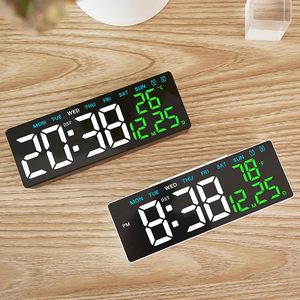 Horloges de table numériques USB multifonctions à LED modernes, horloges de chevet intelligentes, horloges de bureau - Product Image 1