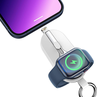 Chargeur de téléphone miniature en vente chaude, chargeur portable, mini chargeur d'urgence, porte-clés avec panneau solaire