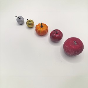 Decorazioni Artificiali di Frutta e Verdura, Ornamenti Natalizi, Ciondoli in Plastica e Schiuma Effetto Ghiaccio, Miniature per Capodanno - Product Image 2