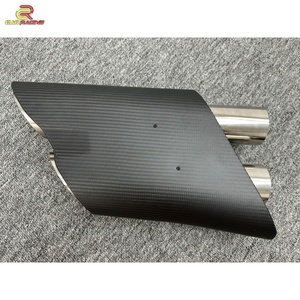 Tuyau d'échappement 700 Upgrade R Style en carbone sec, embout d'échappement en fibre de carbone mate pour Mercedes Benz W464 G63 2019-2024 - Product Image 5