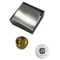 Drain Lantai Shower Desain Modern Persegi dari Baja Tahan Karat 304 Grosir Pabrik, Drain Shower Baja Tahan Karat 304
