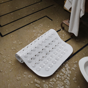 Tapis de bain antidérapant en PVC souple de luxe avec <span class=keywords><strong>ventouse</strong></span> transfrontalière pour <span class=keywords><strong>Amazon</strong></span> Hotel Salle de bain Douche Baignoire <span class=keywords><strong>Massage</strong></span> Baignoire Douche - Product Image 4