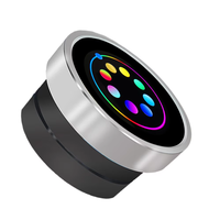 Wisecoco Pantalla Redonda Inteligente de 360*360 con Perilla, Pantalla LCD TFT de 1.52 Pulgadas con Interruptor de Perilla para Hogar Inteligente