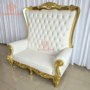 Chaises royales très vendues, chaise de trône de luxe pour mariage, chaise de trône royale pour événements - Product Image 1