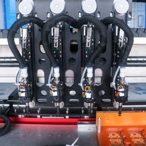 Machine de chargement automatique de feuilles de nickel à 4 têtes contrôlée par PLC avec 5 caméras <span class=keywords><strong>Hikvision</strong></span> pour la production de batteries à haute vitesse - Product Image 6