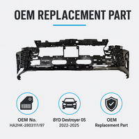 OEM pour BYD Destroyer 05 Pare-chocs avant en plastique PP Prix direct usine Vente en gros Référence OE HA2HK-2803111/97