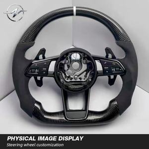 Volante de modelo antiguo a modelo nuevo, compatible con Audi A3 A4 A5 A6L A7 A8 Rs3 Rs4 Rs5 Rs6 Rs7 Q3 Q5 Q7 <span class=keywords><strong>A6</strong></span> B9 B8.5 B8 R8 TT TTS - Product Image 4