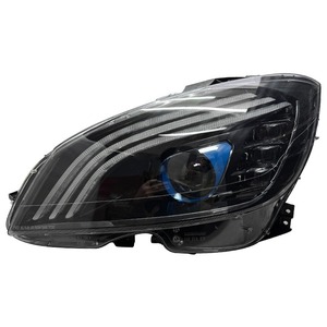 Fari auto per fari Mercedes-Benz classe C W204 07-10 assemblaggio fari anteriori a LED per luci di marcia giornaliere - Product Image 5