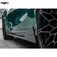 Kit Carrosserie Performance en Fibre de Carbone Sec Style MP pour BMW Série 3 G80 M3 2021-2024 : Lame Avant, Jupes Latérales, Diffuseur Arrière, Calandre