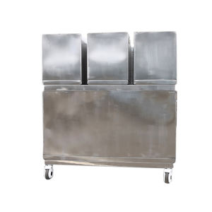 Çift katmanlı yüksek kaliteli 304 paslanmaz çelik evcil hayvan kafesi kedi köpek evi kafes hayvan veteriner kullanımı - Product Image 5