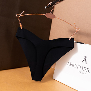 Slip Comodo da Donna, <span class=keywords><strong>Perizoma</strong></span> Traspirante, Tinta Unita, Senza Cuciture, a Vita Bassa, G-string per Uso Quotidiano - Product Image 3