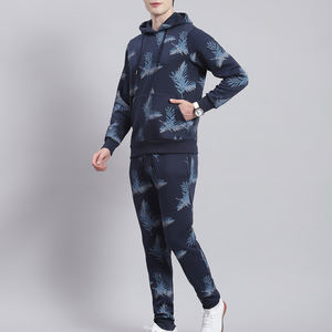 Conjunto Deportivo de Felpa de Algodón Extra Grande para Hombre con Logotipo Personalizado, Ropa Casual Gruesa para Invierno, Venta al Por Mayor del Fabricante - Product Image 2