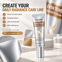 Crème Hydratante Quotidienne Légère Unifiante et Éclatante Marque Blanche – Hydrate, Illumine, Réduit le Teint Terne – Pour Tous Types de Peau