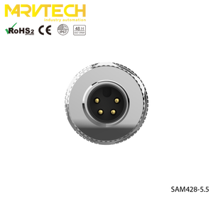 Conector de Extensión de Cable Flexible Macho Marvtech con Blindaje para Señal de Sensor - Product Image 2