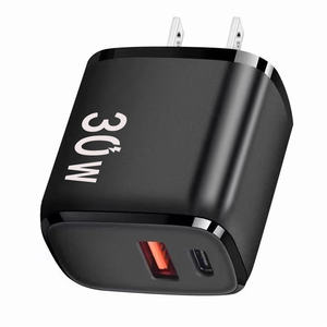 30W A+C PD 충전기 QC3.0 +USB C타입 고속 충전 어댑터 미국 EU 영국 호주 플러그 여행용 충전기 - Product Image 3