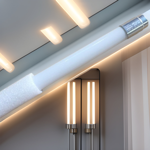 T8 Светодиодная лампа со стеклянной трубкой, двухсторонняя 1,5 м/1,2 м, алюминиевая база E26 18 Вт/20 Вт/28 Вт/36 Вт/32 Вт/40 Вт, доступная в различных размерах - Product Image 6