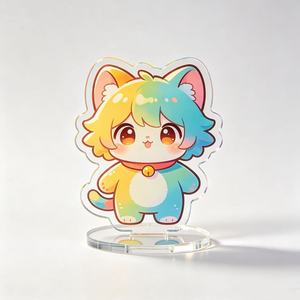 ฟิกเกอร์การ์ตูนอะคริลิคแบบกำหนดเอง แท่นอะคริลิค DIY สำหรับมังงะและเคป๊อป  ขั้นต่ำในการสั่งซื้อน้อย  โรงงานผลิต รับผลิตตามแบบ ODM ขายส่ง - Product Image 2