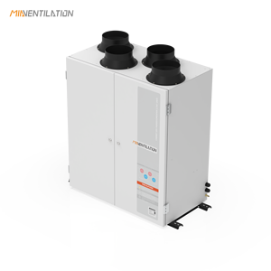 500m3/H 294CFM Los puertos superiores verticales conectan el recuperador <span class=keywords><strong>de</strong></span> aire y el deshumidificador Todo en una máquina - Product Image 3