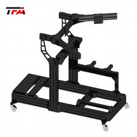Cockpit de simulateur de course de haute qualité, kit de cockpit de simulateur de course DIY, profil en aluminium 4080, cadre de simulateur de course complet, simulateur de course complet