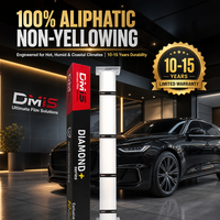 Film de protection de carrosserie automobile PCDL Polycarbonate-TPU PPF anti-jaunissement, réparation thermique de la surface, pour le detailing automobile neuf, rouleau de film