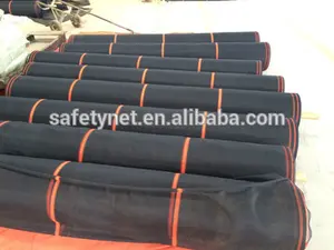 Zwart Puin Veiligheidsnet Bescherming Steigergaas Constructie Veiligheidsnetten Fabrikanten