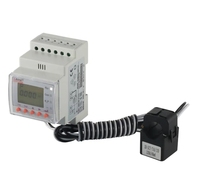 Compteur d'énergie bidirectionnel monophasé Acrel ACR10R-D10TE Classe 0.5S 80A 10mm avec transformateur de courant à noyau fendu, montage sur rail, RS485 Modbus-RTU