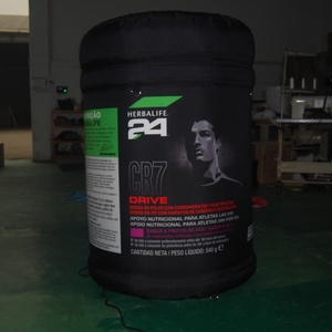 Réplica Inflable Gigante Personalizada de la Botella de Proteína <span class=keywords><strong>Herbalife</strong></span> 24 CR7 de KeepFuns |   Exhibición de Promoción de Marca de Nutrición Deportiva - Product Image 1