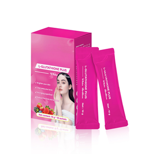 Poudre de collagène Gluta 100% naturelle à base d'herbes pour les soins de la peau 10g*10 sachets - Réduit le stress oxydatif, réduit la mélanine, éclaircit, atténue les taches - Product Image 2